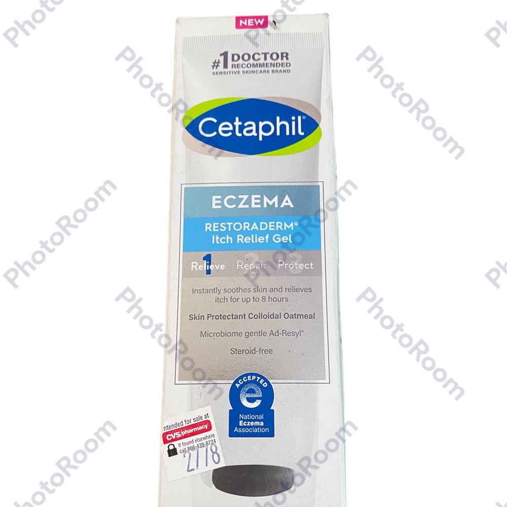 Cetaphil eczema itch relief gel